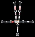 Simpson Racing 29025BK Quarter Midget 5-POINT Harness Pull-down Wrap-around New. Price: $144.95.