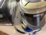 Zamp H760C30L Large SA2020 RZ-70E Switch Racing Car Helmet Raceceiver System Kit Used. Price: $428.95.