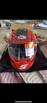 Bell K1 Sport Snap-on Special Edition Helmet, Size Large New. Price: $550.00.