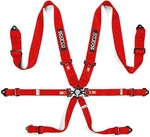 Sparco 04834HPDRACRS 6 Point Fia Competition Harness Red Racing Belt Set New. Price: $407.95.