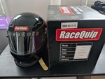 Racequip PRO15 Snell SA2015 Racing Helmet Full Face Visor (black) Large Used. Price: $145.00.