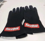 Racequip Rqp 350006 Series Driving Gloves- Single Layer Black White M Vg Used. Price: $25.00.