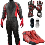 K1 Racegear Karting Bundle - Racing Suit, Gloves, Cik/fia Level 2 Approved New. Price: $120.00.