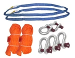 Spreader Bar Endless Loop Round Sling Rigging Kit With Shackle Ring Clevis Enr New. Price: $897.55.