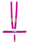 Racequip 711081RQP 5-POINT Pink Harness Set With Latch And Link System New. Price: $169.26.