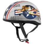 Skid Lid Original Lethal Threat Bomber Pinup Helmet - Silver/blue Xs 646950 New. Price: $74.06.