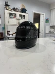 Pyrotect Pro Sport Racing Helmet Full Face Black Excellent Condition Pre-owned. Price: $210.00.