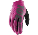 100% Women's Brisker Cold-weather Gloves Neon Pink/black New. Price: $39.95.