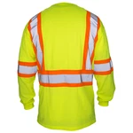 690-1610 Sas Safety CLASS-2 Long Sleeve Reflective Yellow T-shirt, Xl New. Price: $37.90.