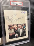 Oj Simpson Signed Gloves Trial Photo 6.5X5 Autograph Psa/dna Coa. Price: $909.99.