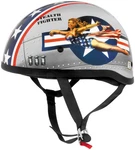 Skid Lid Original Lethal Threat Bomber Pin Up Motorcycle Helmet X-small 646950 New. Price: $74.69.