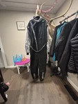 Zamp Racing Suit Men's 4XL Black And Sliver New. Price: $250.00.