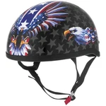 Skid Lid Usa Flame Eagle Original Half Helmet ( Small - Black ) 646987 New. Price: $47.21.