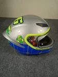 Agv K-1 #58 Valentino Rossi Racing Motorcycle Helmet Full Face Size Medium Dot New. Price: $346.49.
