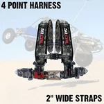 4 Point Safety Harness 2" Youth Fit Padded Shoulders Seat Belt Latch Lock Camo New. Price: $114.99.
