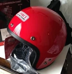 G-force X1R Open Face Motorcycle Helmet Dot Red Sz Ym Classic 3/4 6509CM New. Price: $36.80.