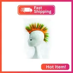 Hhongjm Helmet Motorcycle Mohawk Synthetic Wigs For Bicycle/almost New. Price: $19.21.