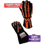 Rjs Safety 600090155, 2 Pack Black Double Layer Orange Skeleton Gloves X-large New. Price: $204.79.