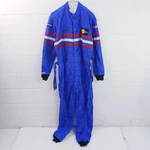Vintage Simpson Racing Suit Size Large Blue 8/89 With Flaws Used. Price: $47.99.