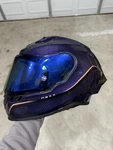 Nexx XR3R Hagibis Purple Carbon Fiber Motorcycle Helmet Size Xl Pre-owned. Price: $650.00.