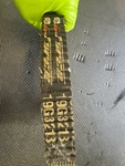 03-09 Kawasaki Prairie 360 650 Clutch Belt Gates 19G3213 Used. Price: $15.00.