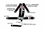 Rjs Racing Sfi 16.1 5PT Universal Harness Bolt & Wrap Belt Black 1128101 New. Price: $121.99.