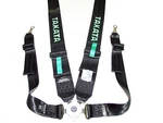 Takata Race 4 Point Bolt-on 3" Racing Seat Belt Harness With Camlock (black) New. Price: $549.88.