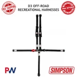 Simpson D3 Off-road Recreational Harnesses 2" Straps Bolt Padded 5-POINT New. Price: $182.95.