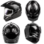 New Gmax GM-11S Snowmobile Electric Helmet Gloss Black All Sizes Dot. Price: $178.47.