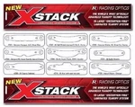Racing Optics Xstack 10217C 11 1/2" Button Ctr Tear Offs GP-5W Shoei Bell Star New. Price: $17.99.