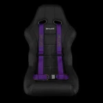 Braum Racing 4 Point 2" Strap Single Harness - Purple Opened New. Price: $100.00.