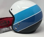 Bell Custom 500 Open-face Motorcycle Helmet (riff White/blue Large) New. Price: $150.00.