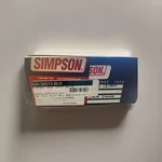 Simpson 30010BK Individual Shoulder Harness Belts Exp 12/2027 New. Price: $75.00.