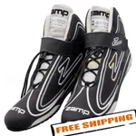 Zamp RS003C0102 Size Black ZR-50 Mid-top Driving Shoes New. Price: $117.55.