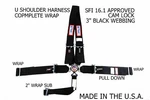 Rjs Racing Sfi 16.1 5 Ptcam Lock Harness "u" Roll Bar Black & All Hardware New. Price: $147.99.