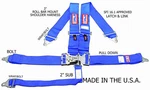 Rjs Racing Equipment Sfi 16.1 Safety Seat Belt Harness Blue Black Hardware New. Price: $129.99.