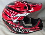Raider Youth Y/l MX-3 Utv Off-road Atv Helmet ST-1542C Red/black Pre-owned. Price: $28.50.