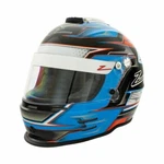 Zamp H753C2454 Helmet Full Face Gloss Graphic Blue/orange Snell Youth Medium New. Price: $291.08.