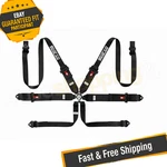 Sparco 04818RH1NR Black 6-POINT Steel Shoulder Fia Harness Set New. Price: $429.00.