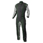 K1 Racegear 10-GK2-V-3XS Karting Suit Black/gray With Green Stripes New. Price: $165.59.