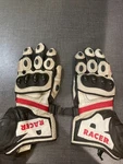 Racer R-safe Track Gloves Pre-owned. Price: $80.00.