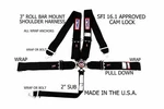 Rjs Racing Sfi 16.1 Cam Lock 5PT Roll Bar Mount All Wrap Harness Black 1031901 New. Price: $181.49.