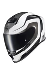 New Scorpion Exo R1 Air Hive Full Face Motorcycle Street Helmet Wht/blk All Size. Price: $189.00.