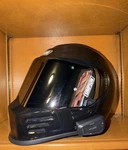 Gloss Black Simpson Ghost Bandit Helmet Size Large New. Price: $550.00.