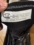 Zamp RS00100314, ZR-30 Auto Racing Shoes, Black, Size Sfi 3.3/5 New. Price: $190.00.
