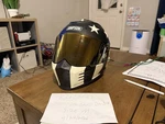 Simpson Ghost Bandit Helmet Medium Gold Shield Bought New 2021 Pre-owned. Price: $299.00.
