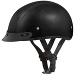 Daytona Skull Cap Helmet Leather Covered With Visor Quick Release Dot XS-4XL New. Price: $98.96.