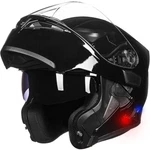 Ilm Blue Tooth Motorcycle Helmet Flip Up Modular Dual Visor Intercom Fm Dot 902 New. Price: $182.99.