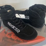 Sparco Race 2 Driving Shoes, Size 7 Black, Sfi New. Price: $135.00.