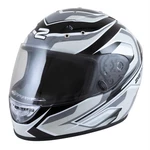 Zamp H779C01XS FS10 M2025D/DOT Silver/black Racing Helmet, Xsmall New. Price: $165.25.